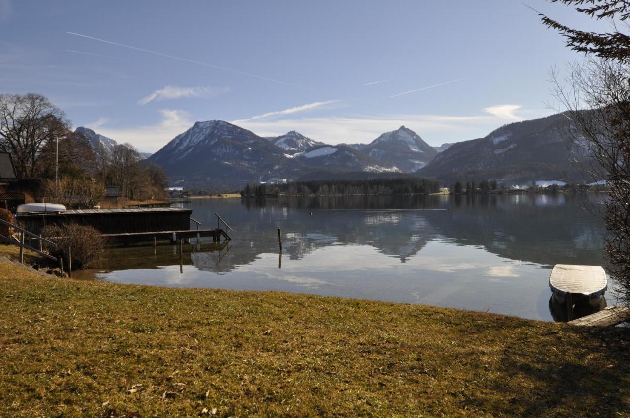 Ferienwohnungen Holzidylle Saint Wolfgang Exterior foto